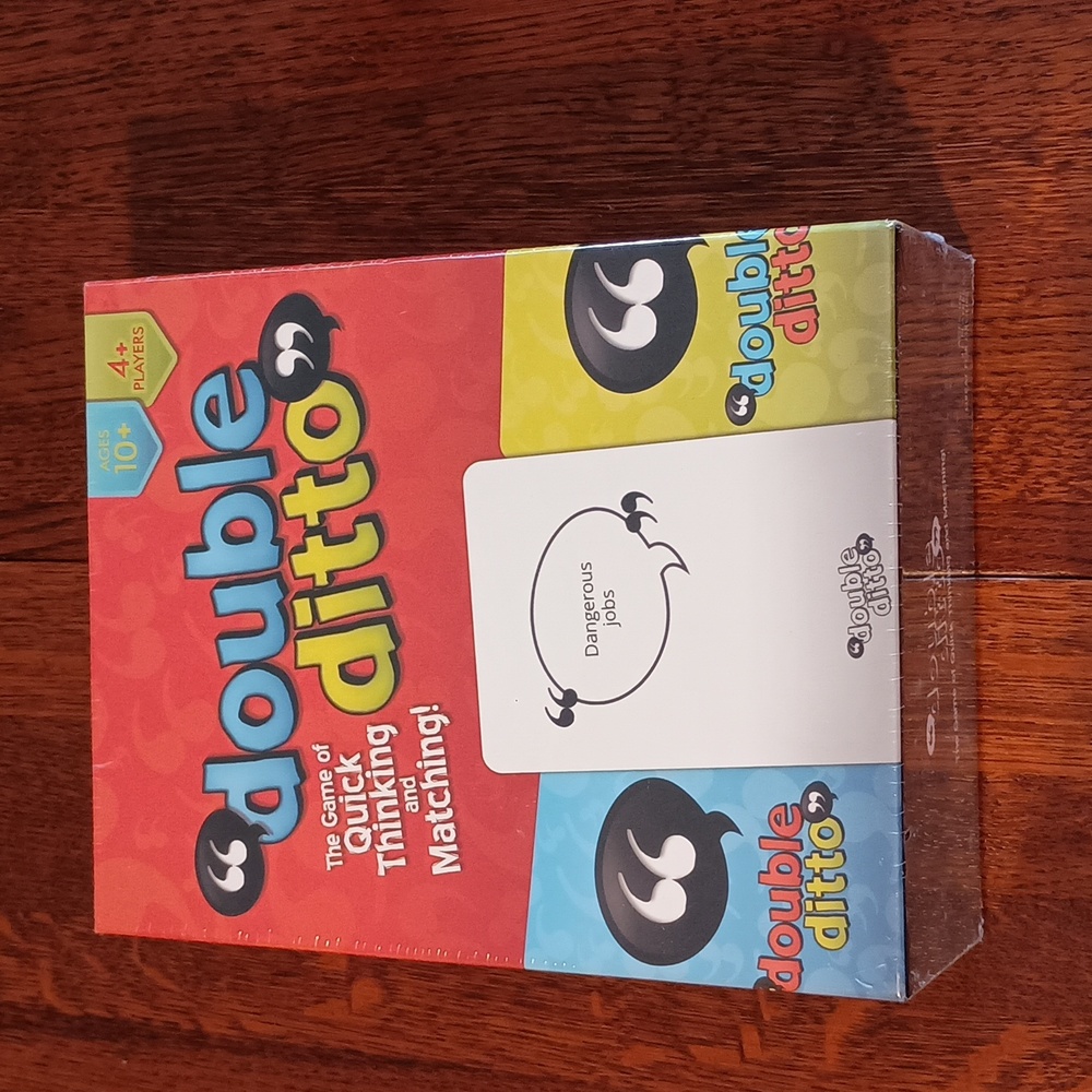 New! Double Ditto- The Game of Quick Thinking & Matching